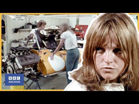 1971: ANNIE NIGHTINGALE at SILVERSTONE Grand Prix | Before The Event | Classic Sport | BBC Archive