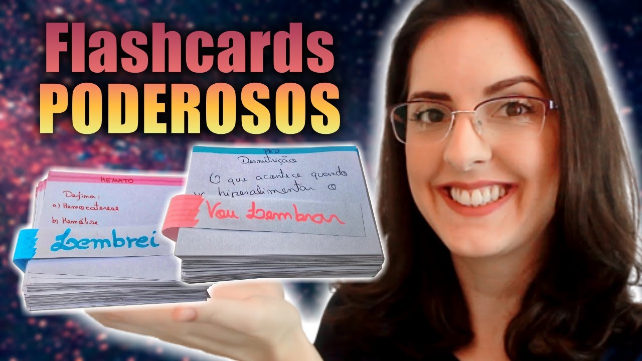 Como Fazer Flashcards PODEROSOS (4 Passos)