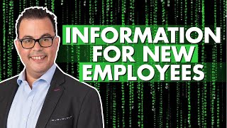 What information has to go in an employment contract?