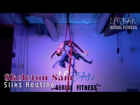 Skeleton Sam | Silks Routine - Payton