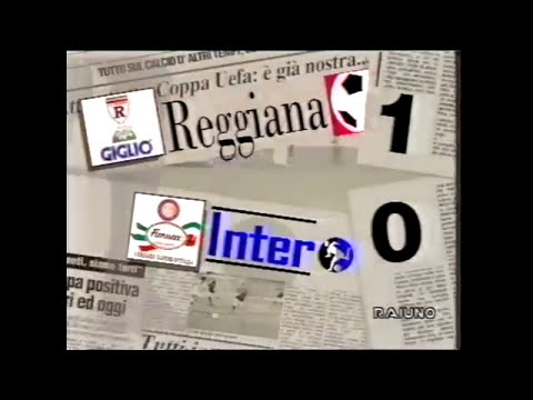 1993-94 (18^ - 09-01-1994) Reggiana-INTER 1-0 [Scienza] Servizio D.S.Rai1