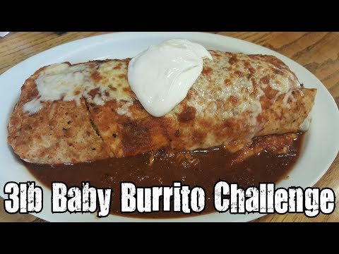 3lb The Baby Burrito Challenge (Gorditos)