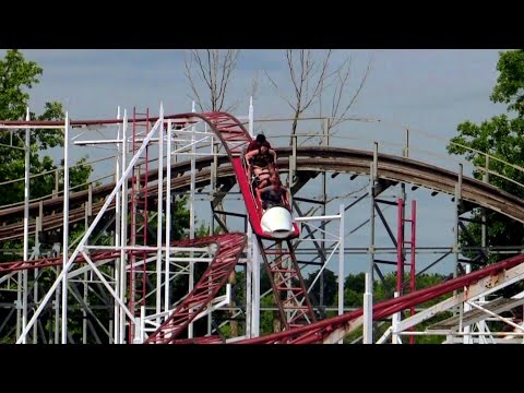 Off-ride footage of a Tig'rr train
