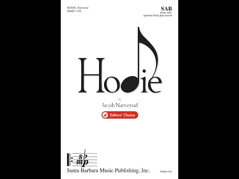 Hodie by Jacob Narverud (SAB Choir with Piano)