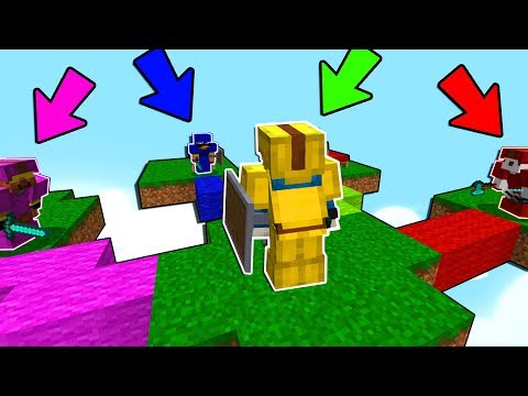 TUTTI I TEAM VS KENDAL E BELLAFACCIA - BEDWARS ITA