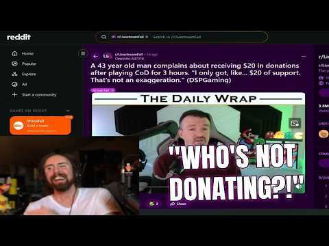 DSP Massive Crashout Viewers Spam the Chat With Asmongold Reacting to Him Going Viral on Reddit