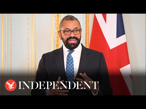 James Cleverly vows to keep raising human rights issues with Chinese government
