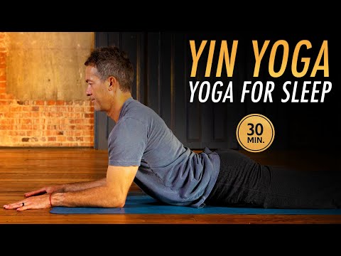 30 Min Yin Yoga for Sleep: Relaxing Class to Transition into Rest