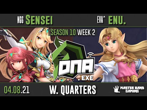 DNA.EXE S10:W2 - NGG | Sensei (Pyra, Mythra) Vs. EVA^ | enu. (Zelda) - W Quarterfinals