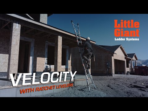 Velocity with Ratchets | IA 300lbs Rated | Little Giant Ladder Systems