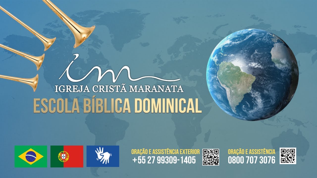 06/04/2025 - [10h] - Igreja Cristã Maranata - Escola Bíblica Dominical