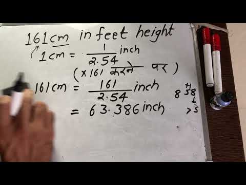 161 Cm In Feet