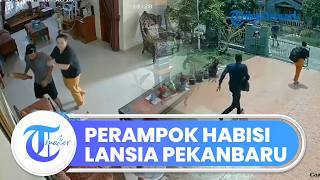 Kasus Lansia Tewas Dihabisi Perampok di Pekanbaru, Menantu Korban Diduga Terlibat
