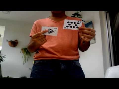 Card Trick - Card Split Snap Change