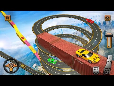 impossible Tracks car mountain Climb stunts Racing 👍👍