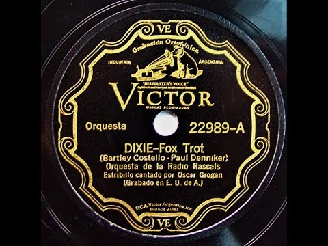 Dixie - Snooks and His Memphis Ramblers/Stompers (1932)