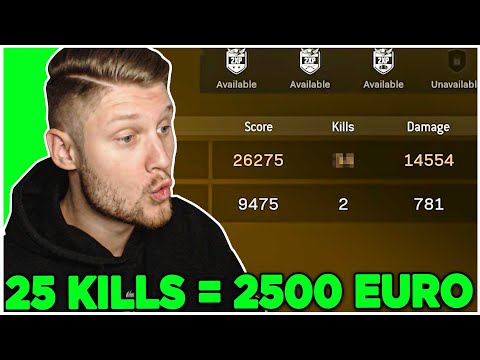 Er bekommt 2500€ von einem Basketball Profi, wenn er 25 Kills in Warzone macht!