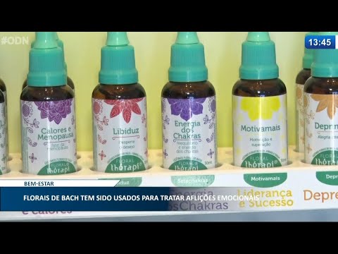 Florais de Bach têm sido usado para tratar aflições emocionais 14 05 2021
