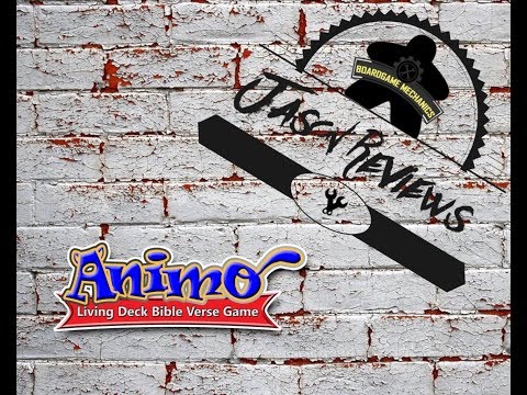 Jason's Board Game Diagnostics of Animo:  Living Deck Bible Verse Card Game