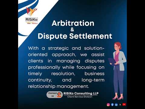 Arbitration & Dispute Settlement