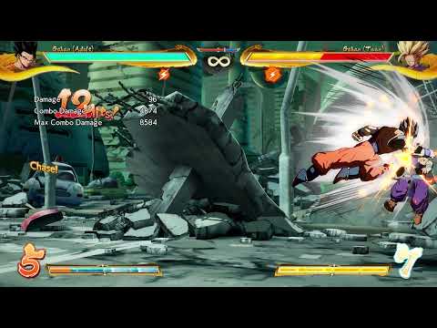 [DBFZ] Adult Gohan Lv. 5 Medium Leg Loops