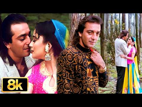 Mera Dil Bhi Kitna Pagal Hai 💖 SAAJAN | Madhuri Dixit | Sanjay Dutt | Kumar  Sanu | Alka Yagnik