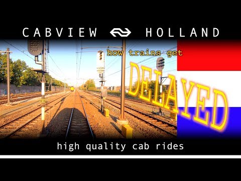 ZO ONTSTAAT VERTRAGING: systeemstoring CABVIEW HOLLAND Lelystad - Den Haag HS VIRM 16okt 2019