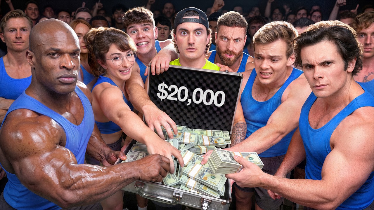 20 Fitness YouTubers Fight For $20,000 
