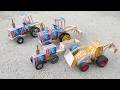 How To Make Matchbox Tractor At Home Diy Mini Tractor Mini Tractor Science Project