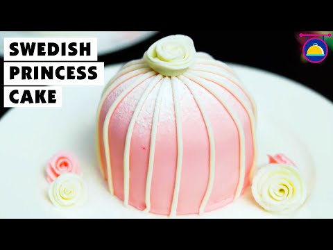Swedish Princess Cake Recipe | How To Make Prinsesstårta | Birthdaay Cake Recipe By Cooking Co.