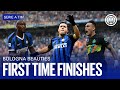 FIRST TIME FINISHES | INTER vs BOLOGNA ALL GOALS ⚽⚫🔵