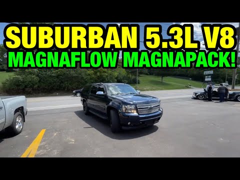 2007 Chevy Suburban 5.3L V8 EXHAUST w/ MAGNAFLOW MAGNAPACK!