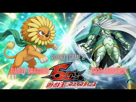 POV Yugioh! Edison Format 70 players! Round 1 Game 2 Nick (Frog Monarch) vs Antonio(Dandy Dragon)