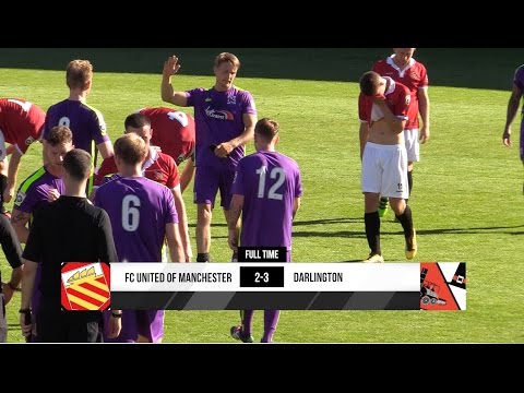 FC United of Manchester 2-3 Darlington - Vanarama National League North - 2016/17