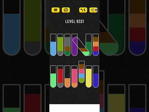 water sort puzzle level 9321