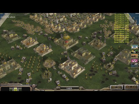 GLA BOSS - Command & Conquer Generals Zero Hour - 1 vs 7 HARD Gameplay