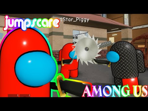 Piggy jumpscares - Among us CYBORG IMPOSTER vs IMPOSTER jumpscares in Piggy book 2