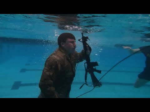 Water Survival Training in ROTC