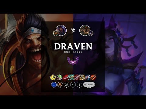 Draven ADC vs Cassiopeia - EUW Master Patch 12.6
