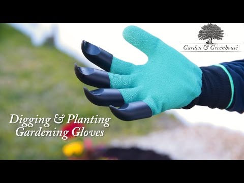 Garden hand gloves