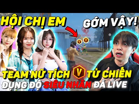 THE FIRST FULL V FEMALE TEAM OF THE VN SERVER WAS UNEXPECTEDLY PREVENTED BY A "SUPERMAN" LIVE KICK