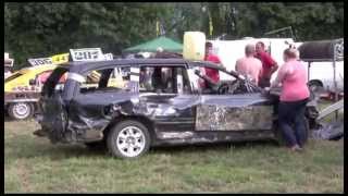 preview picture of video '2 LITRE RWD & SALOON STOCK CARS  IN THE PITS AT MILDENHALL 27TH JULY 2013'