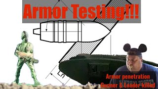Armor Deflection testing | The video!