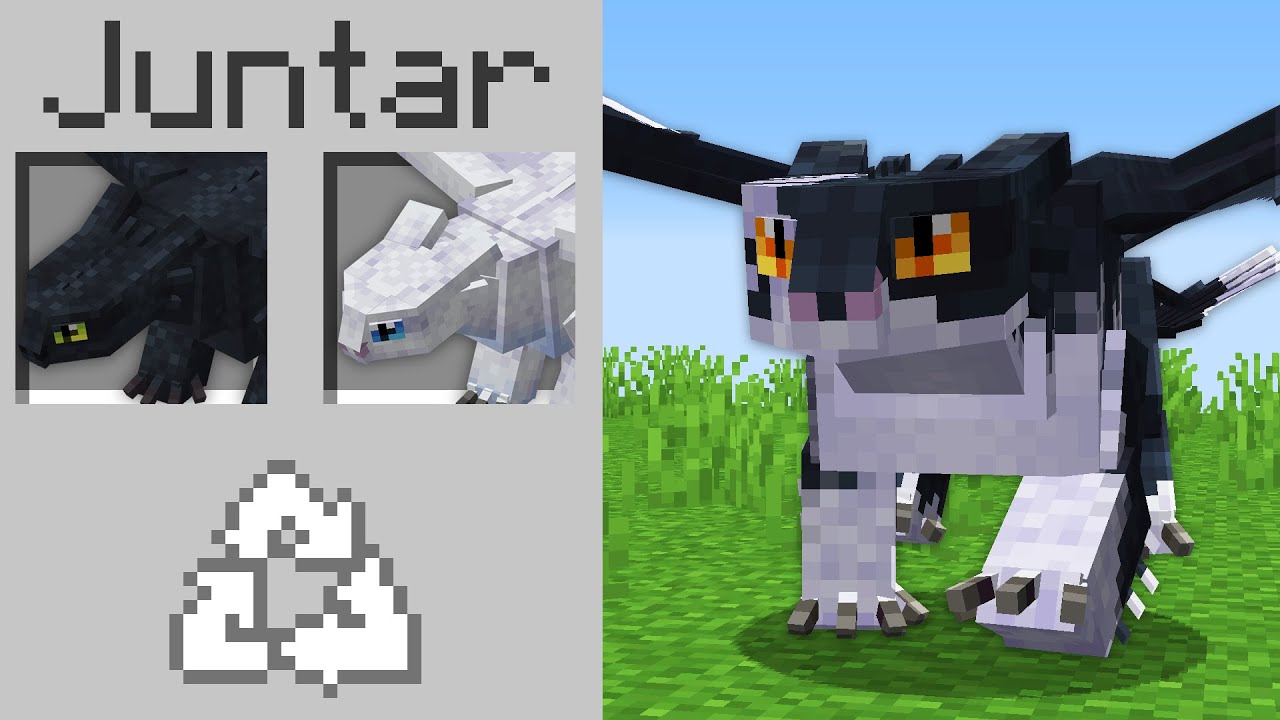 JUNTEI DOIS DRAGÕES E CRIEI O MAIS PERIGOSO DO MINECRAFT