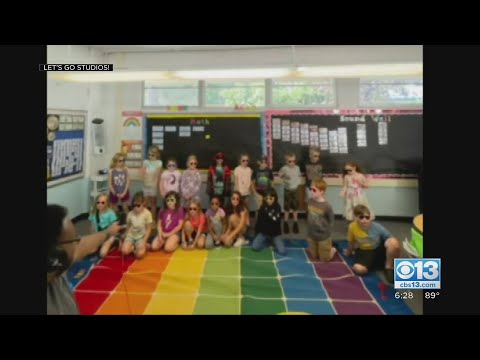 Elementary students from Georgetown perform "Mosquito Fire Blues" tribute song to first responders