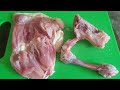 HOW TO DEBONE LEG QUARTER / DEBONING CHICKEN LEG AND THIGH