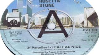 Rosetta Stone   If Paradise Is Half As Nice 1978