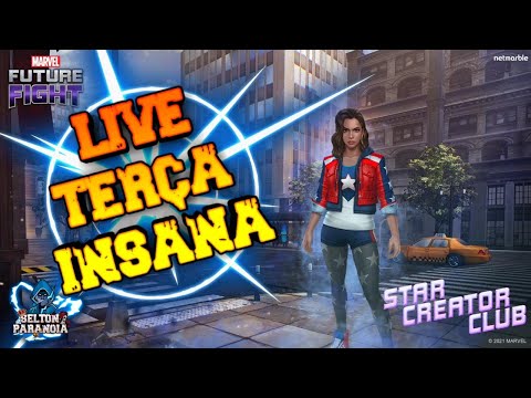 [LIVE] TERÇA INSANA COM SORTEIO DE CUPONS DE 300 CRISTAIS- MARVEL FUTURE FIGHT