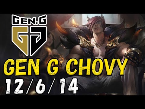 Gen.G Chovy セト(Sett) VS タリヤ(Taliyah) MID patch 12.18 KR RANK