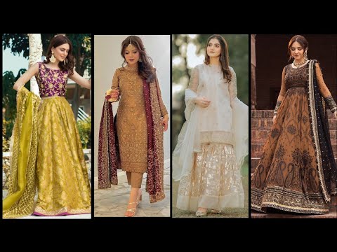 Latest Fancy dress designs 2024 for girls | Party wear fancy dresses for wedding